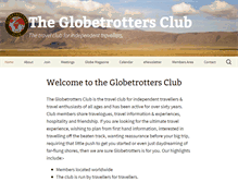 Tablet Screenshot of globetrotters.co.uk